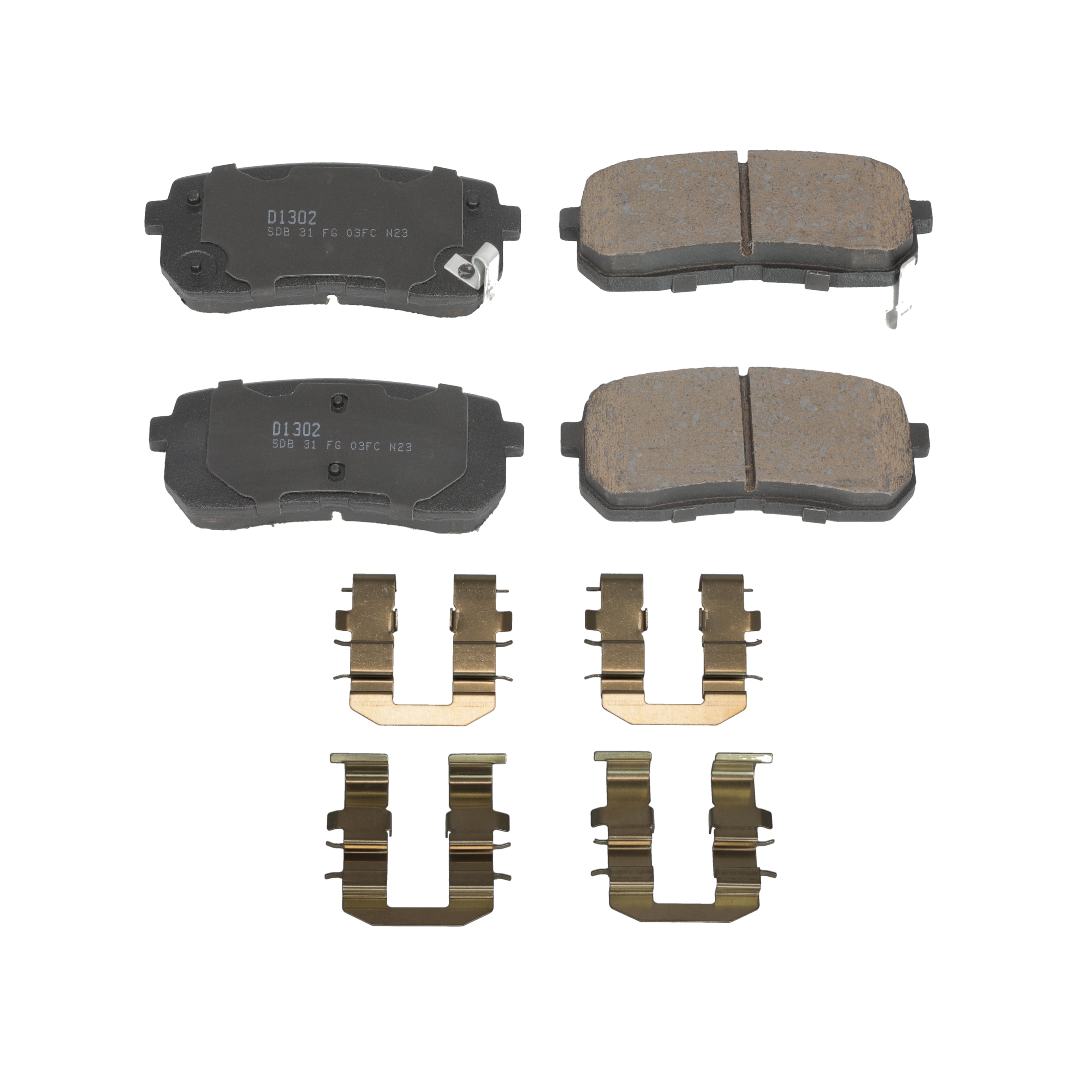 Winstop Brake Pad Set, Rear WS.1302.0.C, Hyundai Veracruz 2012-2007