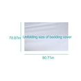 thumbnail image 4 of Disposable Dirty Separator Bed Sheet Quilt Cover Pillowcase Thickened Non-woven Cotton Breathable Quilt Cover For Business Travel Hotel Model Double Mode, 4 of 9