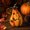 B, variant on Halloween Resin Ghost Pumpkin Figurine, Spooky Resin Ghost Pumpkin Decor, Halloween Tabletop Decoration for Home and Party