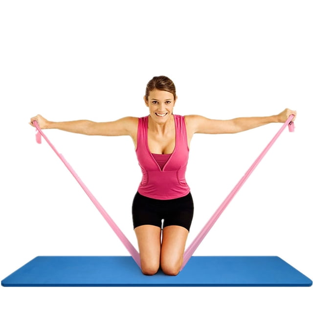 Fiudx Banda Elástica de Resistencia para Pilates, Material Tpr Premium, 1,5 M de Largo, Mejora La Flexibilidad y La Fuerza, Ideal para Yoga, Pilates y Entrenamiento de Cuerpo Completo, Tamaño 150 X 1