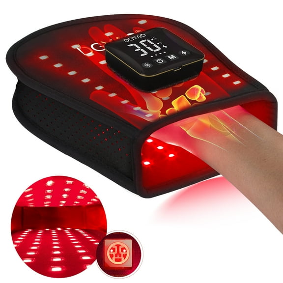 2025 Red Light for Hand Pad - Body and Muscle Relaxation Large Pad with Near Infrared Light Home Use