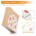 thumbnail image 5 of Yayeee Napkin Holder for Table Kitchen Paper Tissue Organization, White Floral Orange, 5 of 8