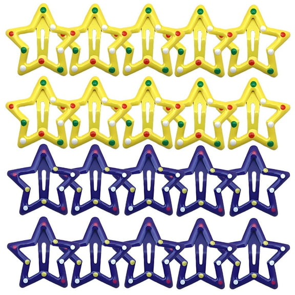 DESIGNICE 20Pcs Baby Hair Clips,1.18" Girls Hair Clips,Hair Accessories for Toddler Girls