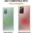 thumbnail image 2 of for Galaxy Note 20 Case,Galaxy Note 20 5G Case, Astronaut Crystal Clear Design Shock Absorption Bumper Soft TPU Cover Case for Samsung Galaxy Note 20 5G, 2 of 7