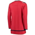 thumbnail image 3 of Women's Fanatics Red Washington Capitals Home Breakaway Jersey, 3 of 7
