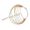 thumbnail image 2 of Qarigey Tobillera con dedo del pie para mujer, tobillera de aleación multicapa, cadena para niñas, joyería para fiesta en la piscina y la Ropa, zapatos y accesorios Miscelánea, 2 of 6
