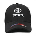 thumbnail image 2 of Toyota Team Cap Outdoor Sports Baseball Cap Racing Cap Adjustable Cotton Peaked Cap Red, 2 of 5