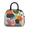 thumbnail image 2 of Obrewu Boho Abstract Art Lunch Bag for Adult, Insulated, Leakproof, Oxford Cloth, 2 of 7