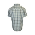 thumbnail image 3 of Columbia Men's Ripple Blue Multi Gingham Rapid Rivers II S/S Shirt (431), 3 of 11