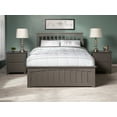 thumbnail image 3 of Mission Platform Bed with Matching Foot Board with Twin Size Urban Trundle Bed in, Multiple Colors and Sizes, 3 of 11