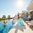 thumbnail image 2 of Yescom 270 Gallon Pool Float Storage Bin with Portable Bean Bag Toss Game Cornhole Board Set, 2 of 10