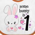 thumbnail image 4 of Inktastic Somebunny is One First Birthday Bunny Boys or Girls Baby Bib, 4 of 4
