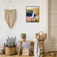 thumbnail image 3 of Stupell Industries Modern Colorful Waterfall in Valley Black Framed Giclee Art, 11 x 14, by The Prints Vibe, 3 of 8