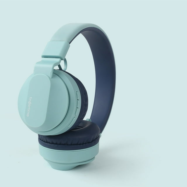 Auriculares Bluetooth 5.0 de diadema con tarjeta de aula inalámbrica y gran capacidad de batería para niños. Auriculares Bluetooth.