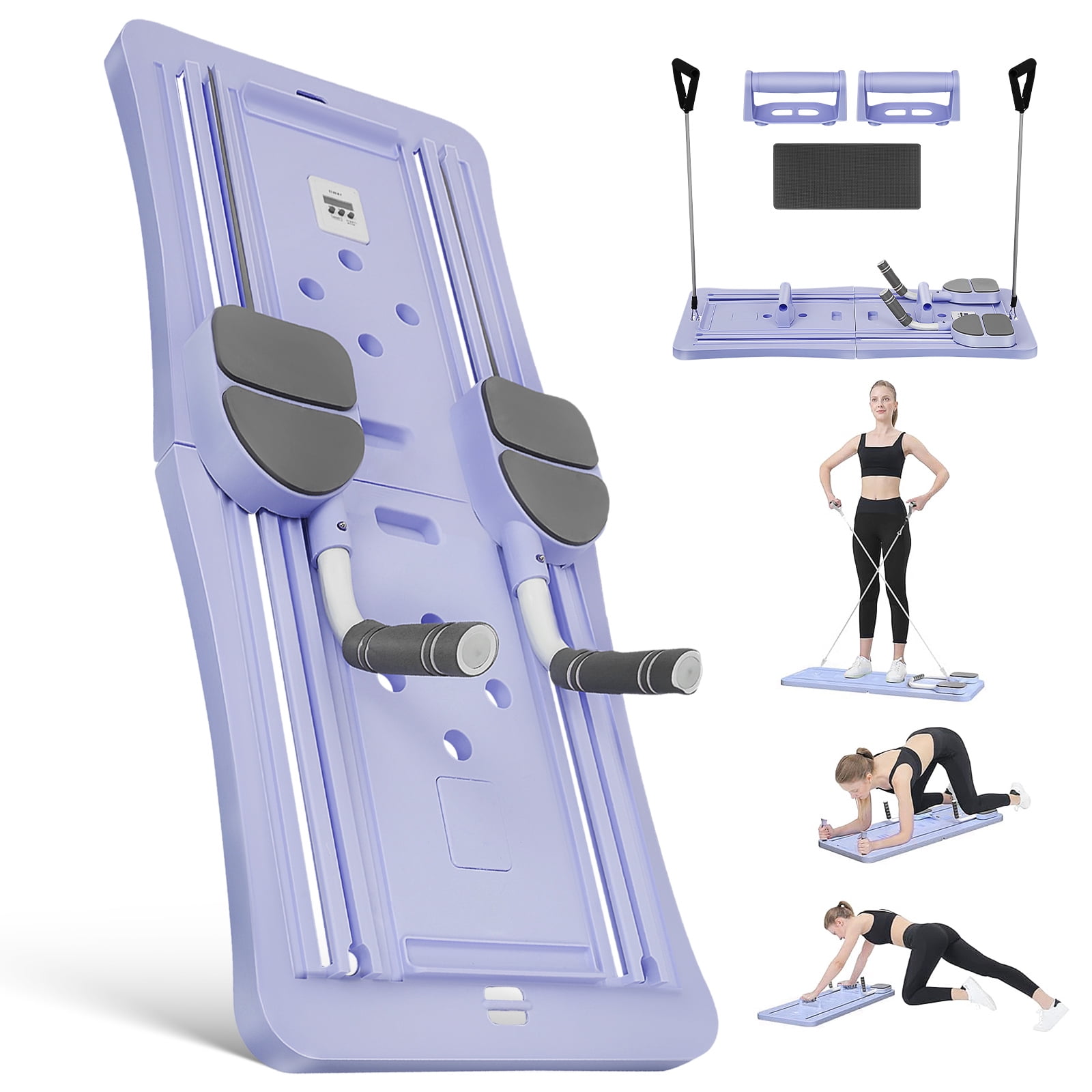 WG 8-in-1 Abs Exercise Board, Multi-functional Pilates Ab Trainer