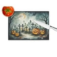 thumbnail image 3 of Graveyard Spooky Halloween Glass Cutting Board Large 12 in x 15 in, 3 of 5