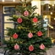 thumbnail image 4 of pstuiky Adornos para árbol de Navidad con purpurina encaje copos de nieve corazones mariposas colgantes adornos navideños., 4 of 6