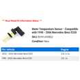 thumbnail image 2 of Water Temperature Sensor - Compatible with 1998 - 2006 Mercedes-Benz E320 1999 2000 2001 2002 2003 2004 2005, 2 of 2