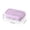 Purple, variant on UNLLLL Mini 6 Cavity Press Ice Cubes Tray, Silicone Ice Maker with Lid and Base, Food Grade Small Ice Mold for Freezer, for Cocktails and Beverages (Purple)