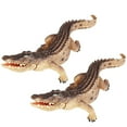 thumbnail image 1 of SHISUYAN 2 Pcs Modèle de Crocodile Réaliste Simulation Faux Modèle de Crocodile Modèle d'Animal Réaliste, 1 of 8