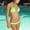 Green, variant on Summer Sexy Swimwear Women's Tie Side Bottom Padded Top Triangle Bikini Bathing Suit Two Piece Swimsuit Triangle Bandage Swimwear
