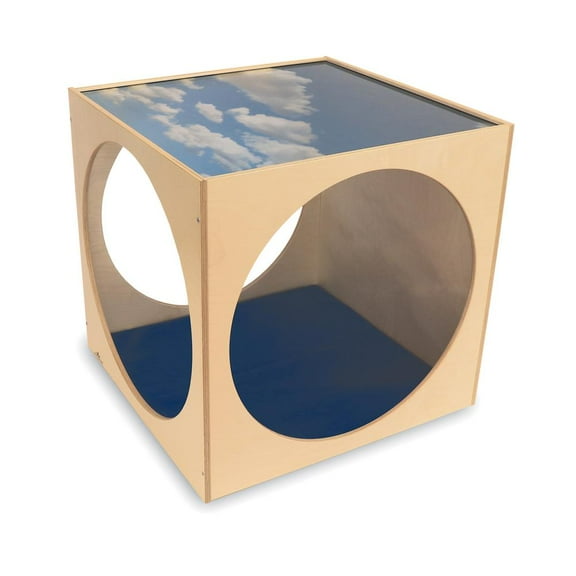 Whitney Brothers WB2122 Plexi Top Play House Cube with Floor Mat Set - 29 x 30 x 29 in.