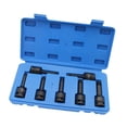 thumbnail image 4 of Kit extractor de tornillos para quitar tornillos dañados, portátil, con caja, extractor de grifos, 7 tamaños para reparación de plomería, extracción, 4 of 8