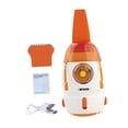 thumbnail image 3 of Siruishop Desktop Vacuum Cleaner Elegant Power Table Dust Cleaner for Office Dorm Desk Orange White, 3 of 8