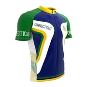 Connecticut Bike Short Sleeve Cycling Jersey  for Men - Size XS