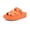 orange, variant on Women's Comfortable EVA Sandals with Arch Support, Adjustable Buckle Summer Beach Slide Sandal