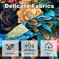 thumbnail image 3 of Peacock Set of 2 Velvet Throw Pillow Covers Inserts for Bed Pillow, Decorative Pillows - 16x16 18x18 20x20 Inches with Unique Patterns for Various Occasions, 3 of 6