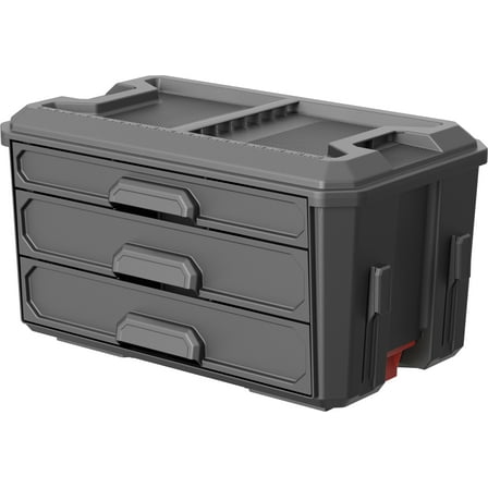 Hyper Tough Hyper Stack 3 Drawer Tool Storage Box