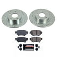 thumbnail image 3 of PowerStop Rear Z23 Evolution Sport Carbon-Fiber Ceramic Brake Pad and Drilled & Slotted Rotor Kit Fits: Select Models K8068, 3 of 10