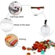 thumbnail image 3 of 2 piezas de medallón rellenable para el cabello, porta cenizas, urna pequeña para cenizas, joyería de cremación, collar con frasco de sangre, 3 of 6