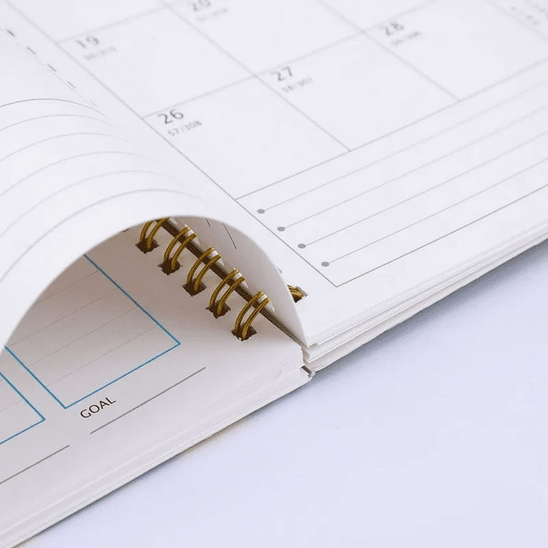 Ban.do 2023-2024 Weekly Planner - Hard Cover Spiral Planner With Stickers & Pockets, August 2023 To December 2024