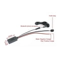 thumbnail image 3 of Cable Auxiliar Bluetooth 5.0 Yuxing Para Coche Micrófono Manos Libres Adaptador De Llamadas Gratuitas Para Teléfono Móvil E60 E63 E87 Color Negro, 3 of 5