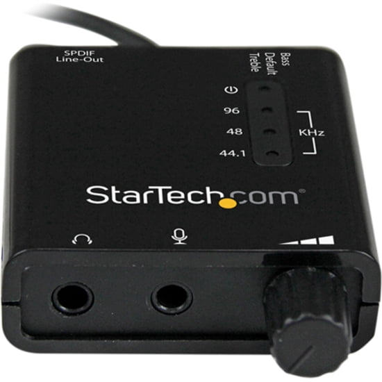 StarTech USB Adapter External Sound Card with S/PDIF Audio - Walmart.com
