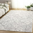 thumbnail image 2 of SAFAVIEH Ebony Drew Geometric Area Rug, Ivory/Grey, 5' x 8', 2 of 10