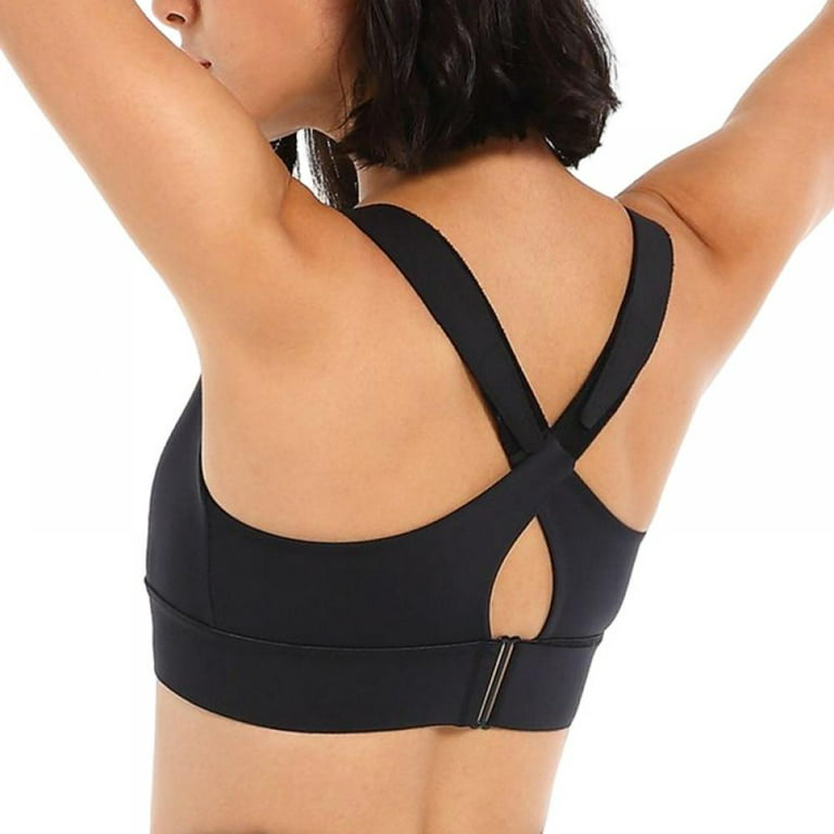 Sports Bras Women Yoga Vest, Front Zipper Fitness Athletic Brassiere Plus  Size Adjustable Strap (Color : Brick red, Size : Medium) : :  Clothing, Shoes & Accessories
