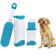 thumbnail image 1 of Cepillo para el pelo de mascotas mejorado, base autolimpiante, herramienta eficiente para eliminar pelusas de animales de doble cara, perfecta para ropa, muebles, sofás, alfombras, azul, 1 of 5