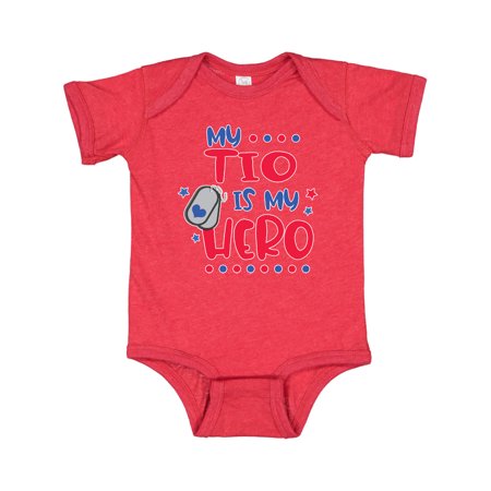 

Inktastic Memorial Day My Tio is My Hero Gift Baby Boy or Baby Girl Bodysuit