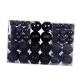 thumbnail image 4 of 100Pcs Christmas Ball Ornaments Christmas Tree Ornaments for Home Engagement black, 4 of 8