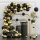thumbnail image 1 of Kit de guirnalda de globos de oro negro JAMW 100 piezas, 1 of 5