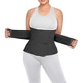 thumbnail image 1 of Cinta abdominal QEESMEI para ombligo posparto negra XXL, 1 of 7