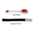 thumbnail image 4 of HengDidi LED Illuminated Reflective Armband for Night Running & Cycling - Adjustable Multi-Mode Light with Replaceable Battery, Sweat-Resistant & Secure Fit for Outdoor Sports Red, 4 of 7