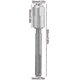 thumbnail image 2 of SDS Max to SDS Plus Adapter Drill Chuck 40 Chrome Steel Converter Shank Quick Clamp Tool For Any Standard SDS Max Drill, 2 of 5