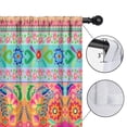 thumbnail image 4 of Blackout Kids Curtains,Boho Bohemia Pioneer Flower Childrens Insulated Curtains Set Of 2,Bedroom Essentials,Toddler Room Decor 42"x54"(106x137cm), 4 of 4