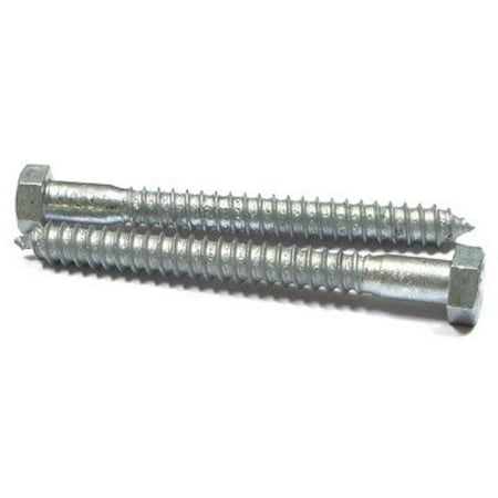 

3/8 x 3 1/2 Lag Screws/Steel/Hot Dip Galvanized / 150 Pc. Carton