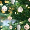 thumbnail image 7 of PRETXORVE Christmas Decor, Christmas Decorations Set of 40 Pieces, Assorted Shaped Christmas Balls, Various Christmas Tree Decoration Styles, Also Suitable for Other Parties, 7 of 7