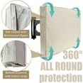 thumbnail image 6 of ASTRAEA 32" Outdoor TV Cover, 600D Heavy Duty Weatherproof TV Screen Protector with Waterproof Zipper for Outside LED, LCD, OLED Flat Screen TVs, 6 of 8